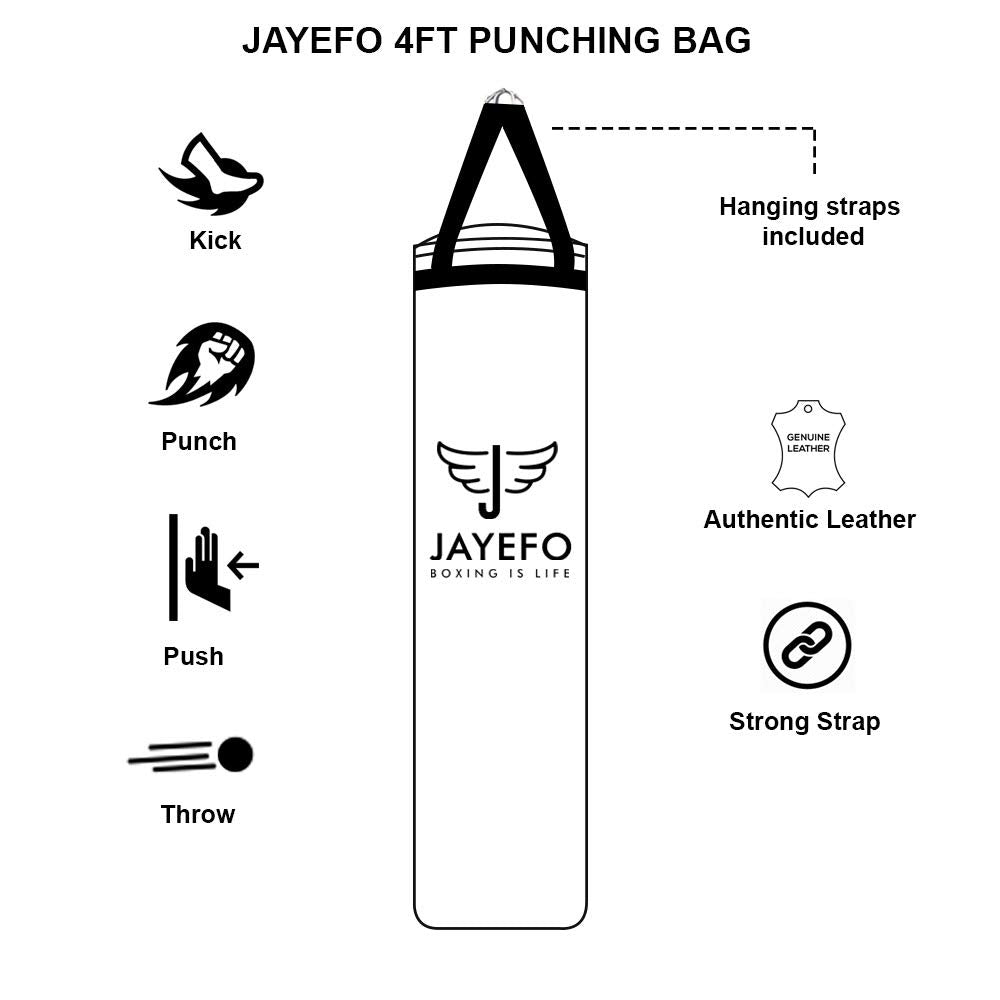 - Jayefo Punch Bag Boxing Training | Hanging Punching Bag | Boxing Bag Bracket for Training at Home & Gym -