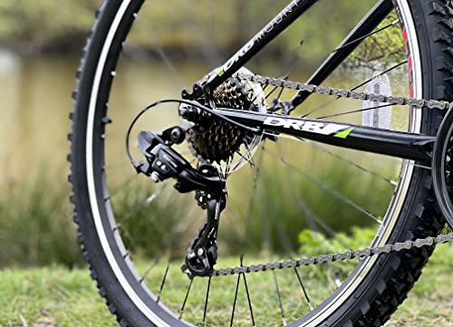 Dallingridge Pulsar Hardtail Mountain Bike, 26" Wheel - Black/Green