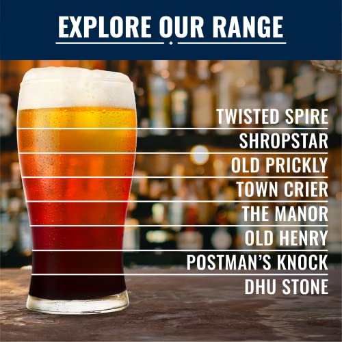 - Hobsons Mixed English Real Ale & Beer Gift Set | Mixed Taster Selection | 12 x 500ml Bottle Pack -