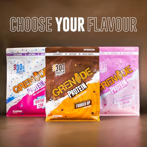 - Grenade Protein Powder | Whey Protein Blend with 30g Protein per Serving -