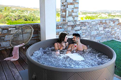 - MSPA Concept Mono | DWF Bubble Spa | 6 Bathers | Portable Inflatable | Quick Heating -