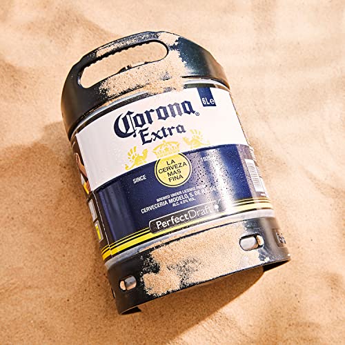 - PerfectDraft Corona Extra Lager Beer keg for Philips Machine | 6 L -