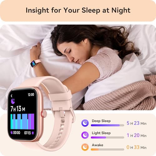 - Smart Watch for Women | Answer/Make Calls | 1.91" HD Screen | Fitness Watch with Heart Rate, Sleep SpO2 Monitor,IP68 Waterproof -