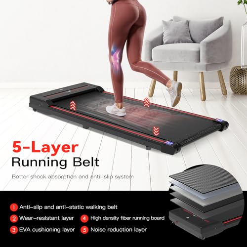 - Sperax Walking Pad Treadmill | Under Desk Treadmill-2.5HP Treadmills for Home -