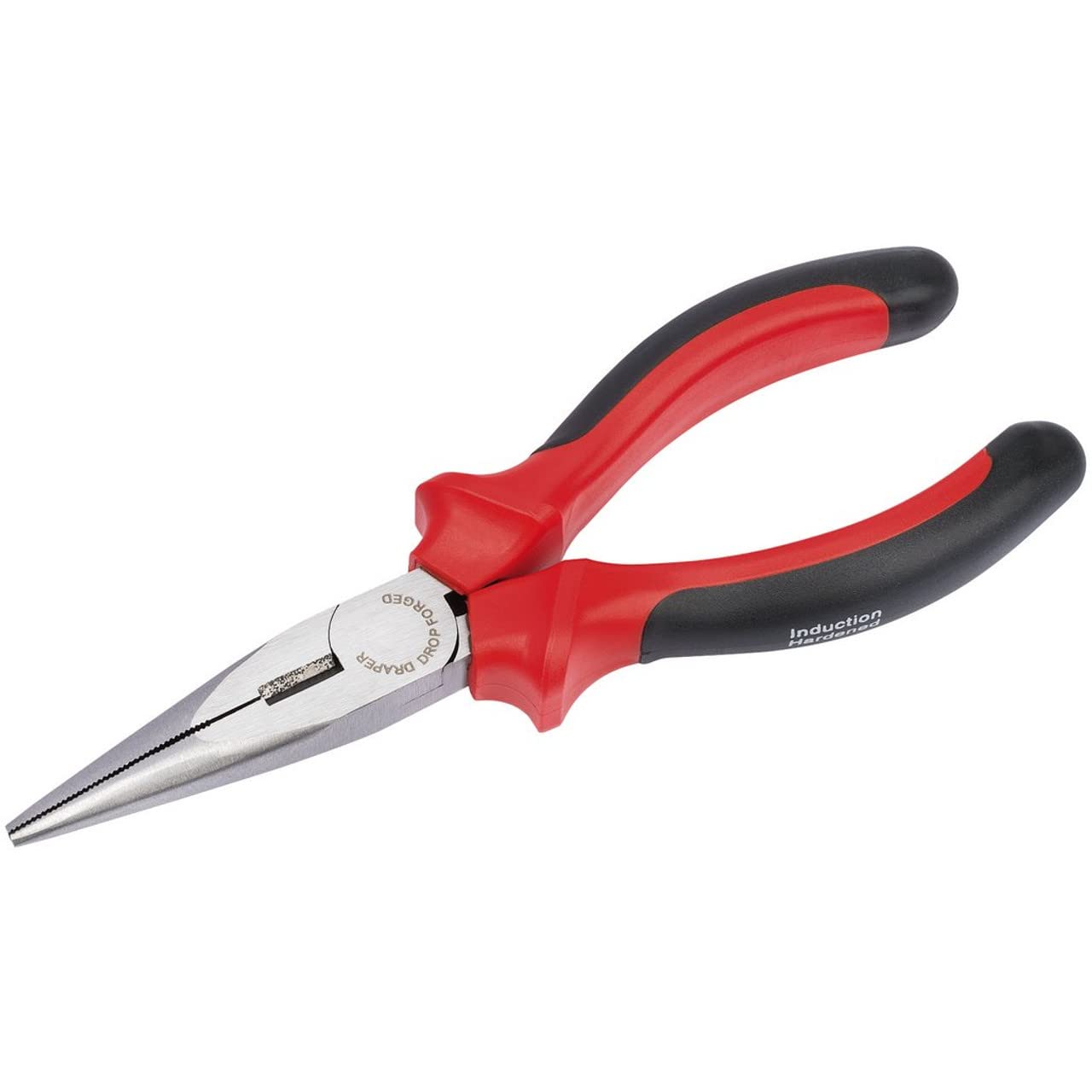 - Draper RedlineLong Nose Pliers | Heavy Duty Pliers with Soft Grip Handles | 165mm Needle Nose Pliers -