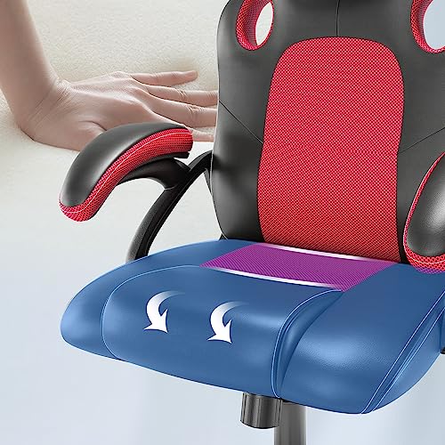 - Play Haha | Gaming Chair | Office Swivel Chair | Ergonomic | Leather PC Gaming Chair -