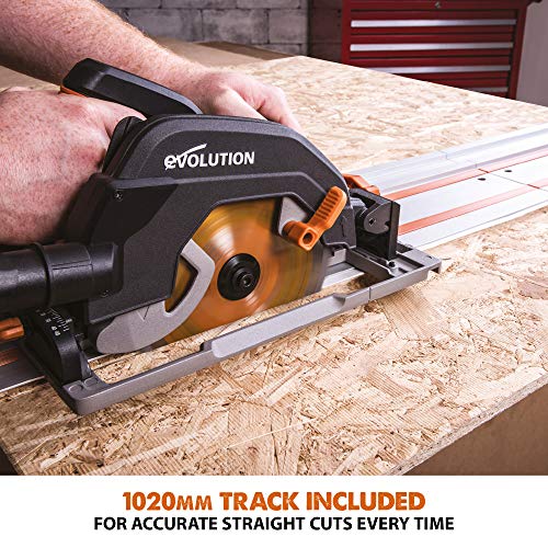- Evolution Power Tools R185CCS Circular Saw | TCT Multi-Material Blade -