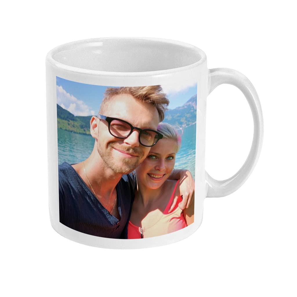 - Personalised Mug | Printed with Your Photo and Text or Logo -