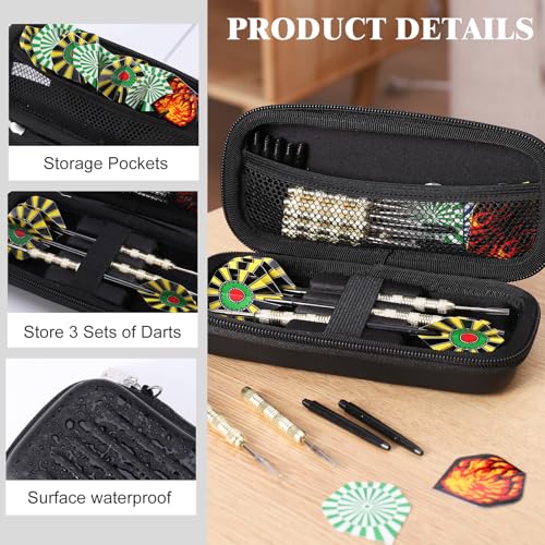 - Invalidism Dart Case | Darts Carrying Case for Steel Tip or Soft Tip Darts -