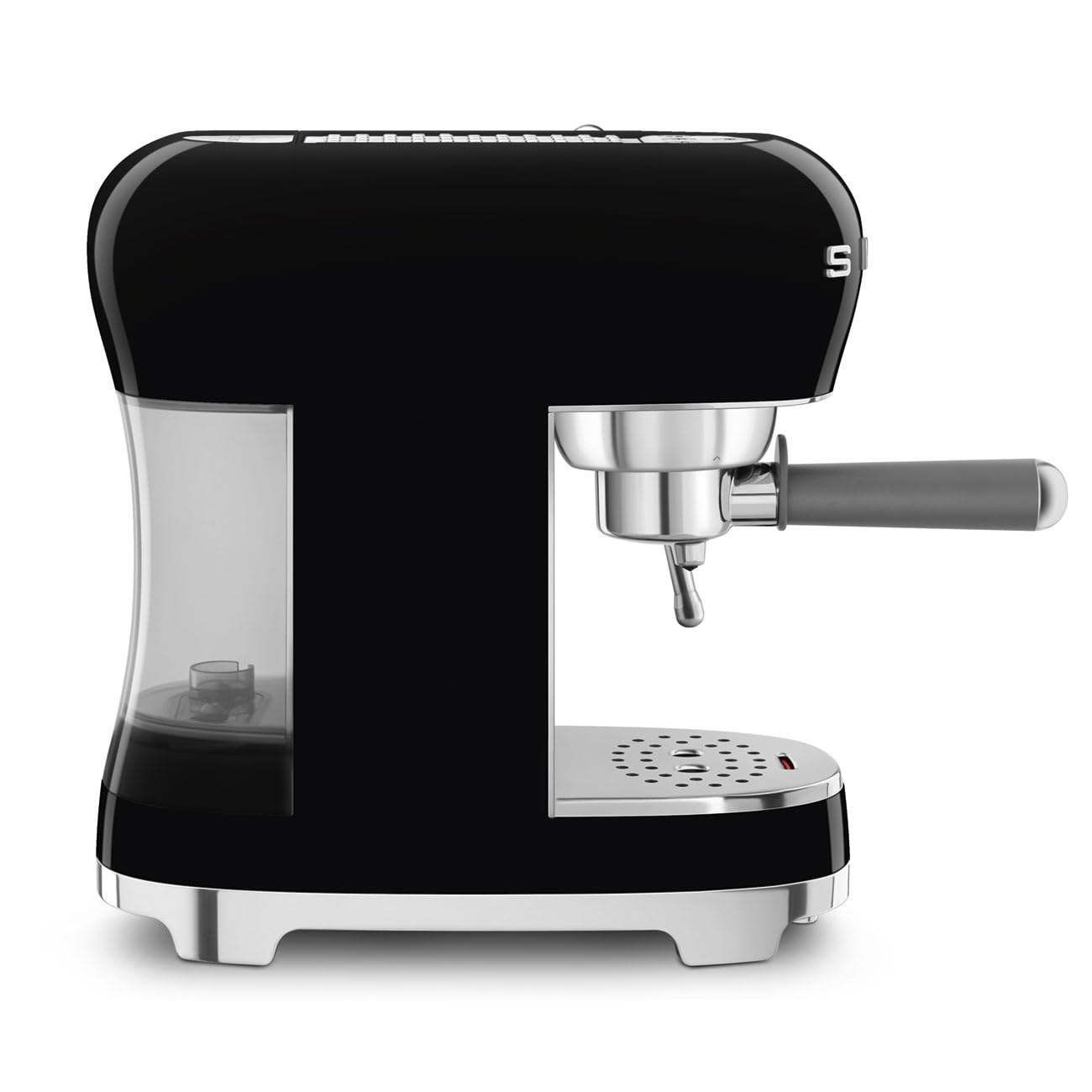 - Smeg ECF02BLUK Espresso Coffee Machine with Steam Wand | 1950s Retro Design -