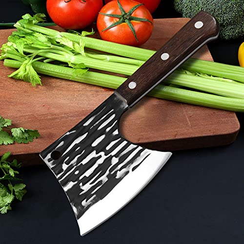 - Fubinaty 6 Inch Chef's Knife | Handmade Forged Thickened Kitchen Knive -