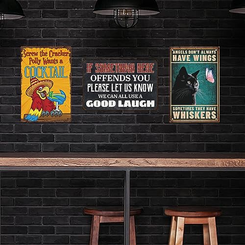 - SUPERDANT | Metal Tin Signs | Vintage Garage Man Cave Decor -