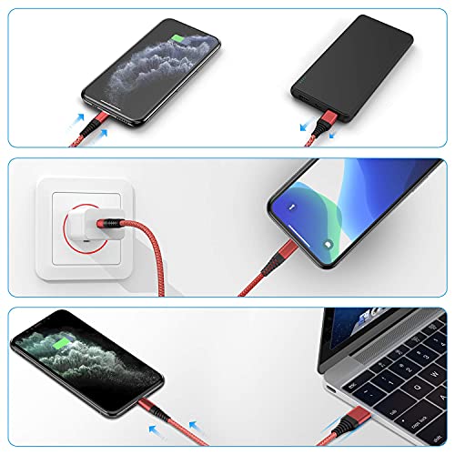 - Ofuca iPhone Charger | 3Pack | 6FT/1.8M -