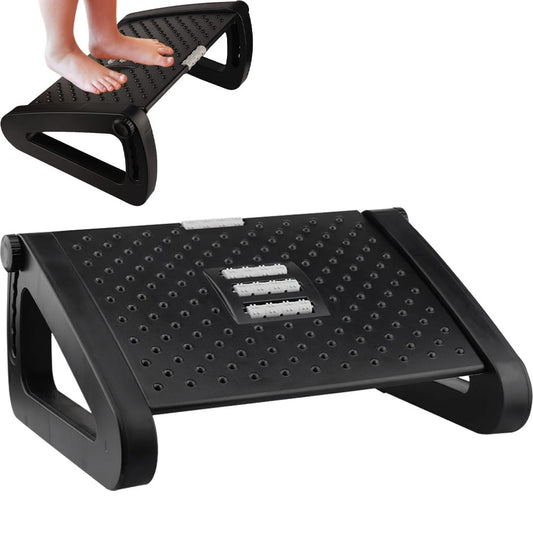 - Foot Rest Under Desk | 6 Different Height Ergonomic Foot Rest | Under Desk Foot Rest -