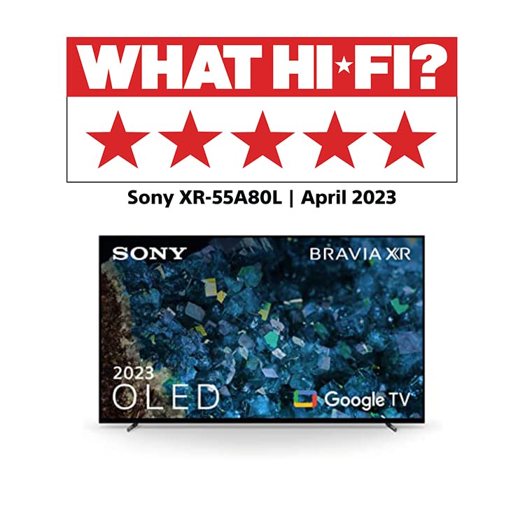 - Sony BRAVIA XR | XR-55A80L | 55 Inch | OLED | Smart TV | 4K HDR | Google TV | 5 Year Warranty -