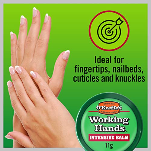 - O'Keeffe's Working Hands Intensive Balm | 11g -Conditioning Hand Balm -