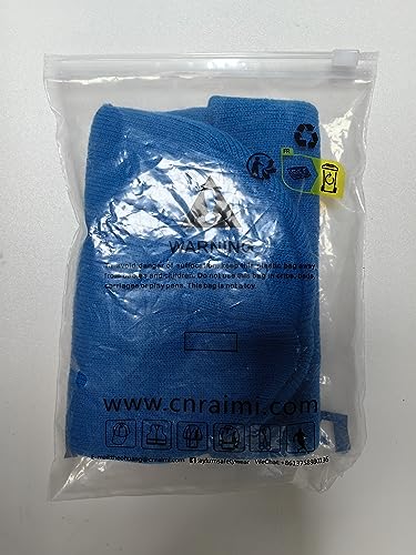 AYKRM 9 colors Hi Visibility Hat Beanie Hi-Vis Knitted Winter Hat (sapphire, 55-61cm)