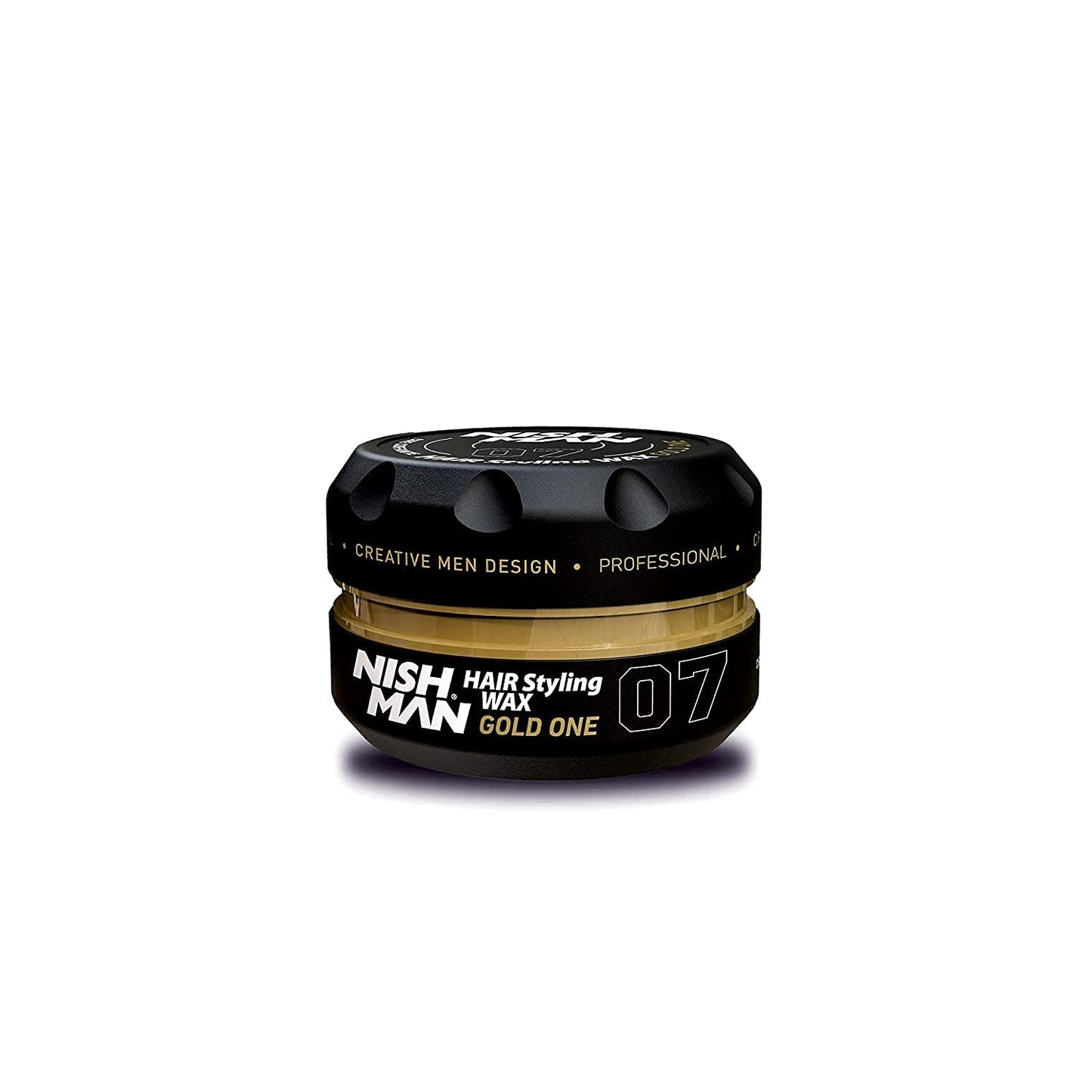 - Nish Man Hair Styling Gel | Hair Wax for Men | 07 Gold One | 150 ml -