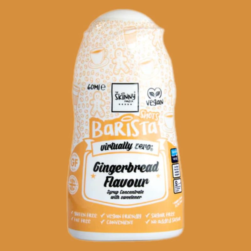 - Skinny Food Co Barista Shots Coffee Syrup Set | Pack of 6 x 60ml -