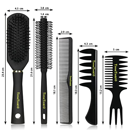- TimeTinkle Styling Hair Comb and Brush Set for Men | Men's Hair Comb -
