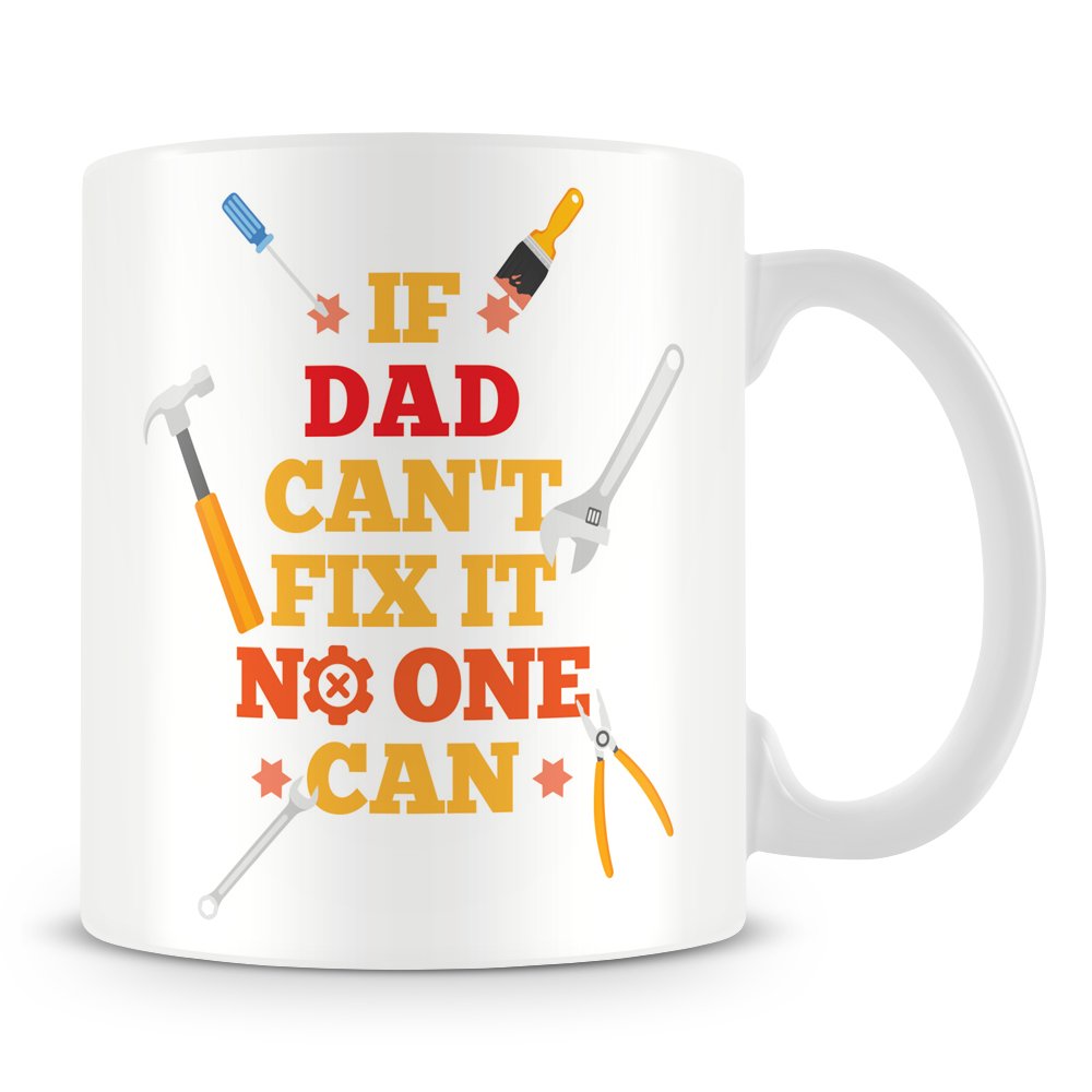 - Personalised Mug with Name | Personalised Gift for Dad -