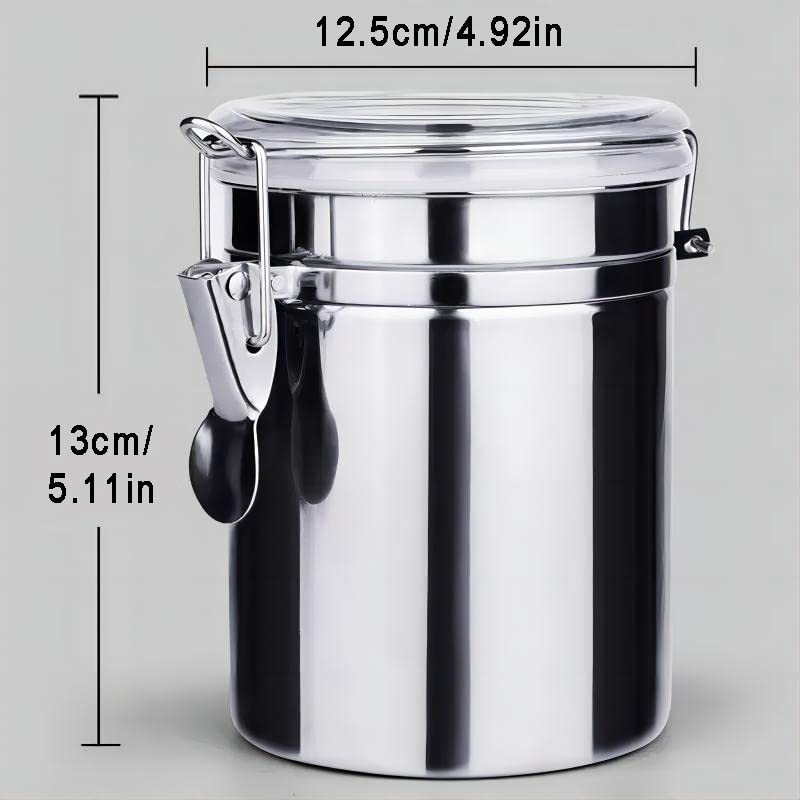 - Toolzia Airtight Coffee Bean Storage Container Canister | Coffee Storage Vacuum -