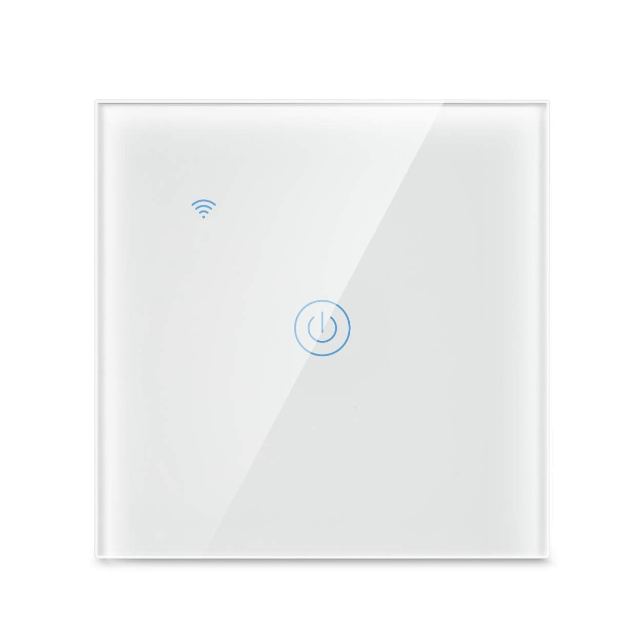 - Yagusmart Smart Wall Light Switch,Compatible with Alexa and Google Home,APP Remote Control,Timing Function,Voice Control (1 Gang)