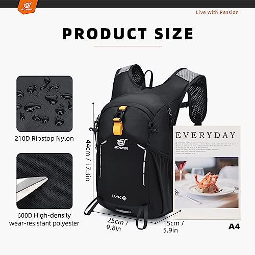 - SKYSPER Small Hiking Backpack | 15L Travel Backpack | Lightweight Bag | Water Resistant -