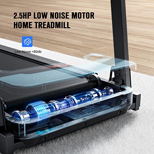 - Foldable Treadmill 3 Incline Levels | Max Weight 180kg | Up to 16km/h | Bluetooth -