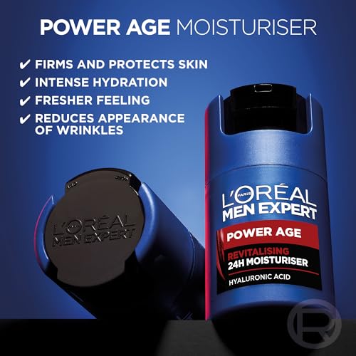 - L'Oréal Men Expert Power Age Moisturiser | Hydrating & Revitalising -