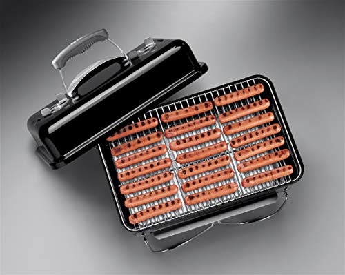 - Weber Go-Anywhere Barbeque Grill | Portable Grill | Table Top Camping Barbeque with Lid |