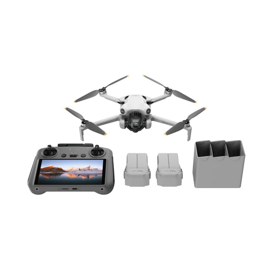 - DJI Mini 4 Pro Fly More Combo With DJI RC 2 (screen remote controller) | Folding Mini-Drone With 4K HDR Video -