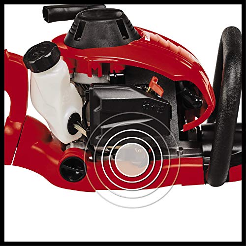 - Einhell GE-PH 2555A Petrol Hedge Trimmer | 55cm (22 Inch) Cutting Length | Laser-Cut Diamond-Ground Steel Blades -