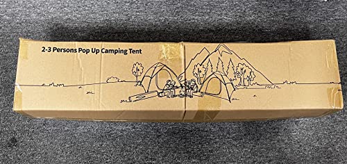 - Mimajor Camping Tent | 2-3 Man Tent | Instant Pop Up Tent -