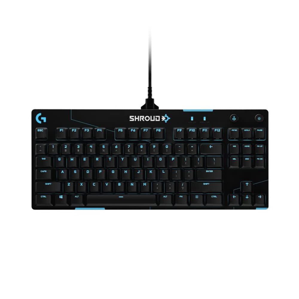 - Logitech G PRO TKL Shroud Edition Mechanical Gaming Keyboard -