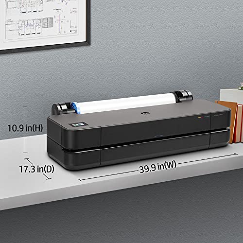 - HP DesignJet T230 Large Format Plotter Printer 24in up to A1 | Mobile Printing | Wi-Fi | Gigabit Ethernet | Hi-Speed USB 2.0 -