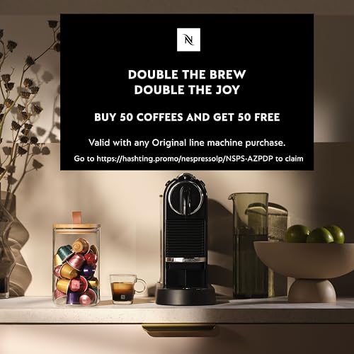 - Nespresso Citiz Automatic Pod Coffee Machine -