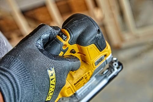 DEWALT DCS334N-XJ Cordless Jigsaw - XR 18V Brushless Yellow - Bare Unit