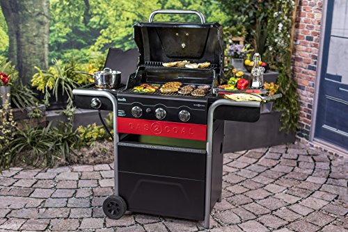Char-Broil Gas2Coal Hybrid Grill - 3 Burner Gas & Coal Barbecue Grill, Black Finish