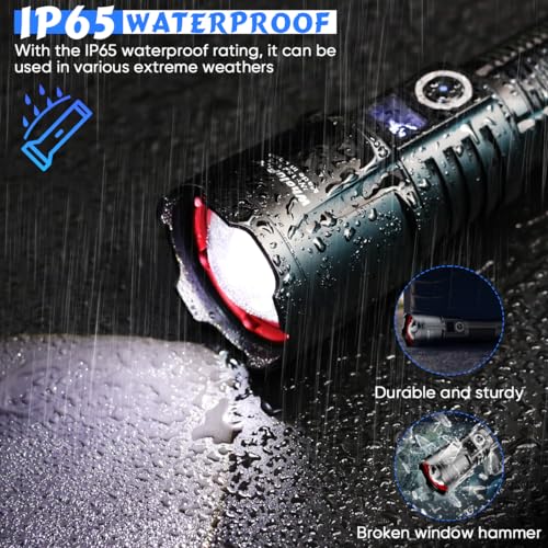 - WholeFire 150000 Lumens Torches LED Super Bright & Rechargeable