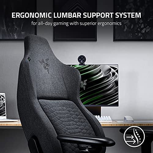 - Razer Iskur | Premium Gaming Chair with Integrated Lumbar Support | XL -