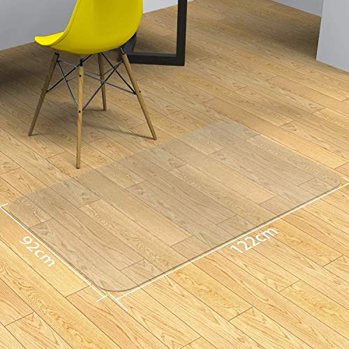 - NATRKE Office Chair Mat for Hard Floors | Desk Chair Mat Large 92 x 122 cm -