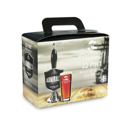 - Woodfordes Admirals Reserve Real Ale Home Brew Kit