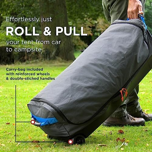Coleman Unisex 8 Man Tent, Orange, 6 to 8 person