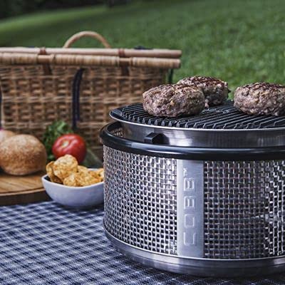 Cobb Premier Air Barbecue and Smoke Free Cobble Stones Bundle