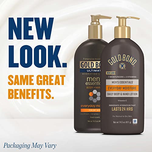 - Gold Bond Men's Everyday Essentials Lotion | 14.5 Ounce -