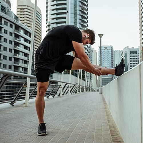 - HOPLYNN Mens Running 2 in 1 Sports Shorts Breathable Outdoor Workout Training Shorts -