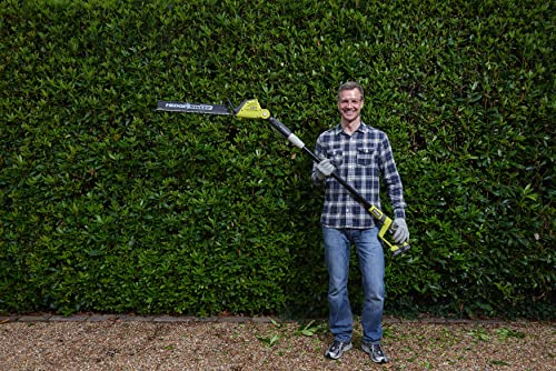 - Ryobi ONE+ | 18V OPT1845 Cordless Pole Hedge Trimmer | 45cm Blade (Body Only) -