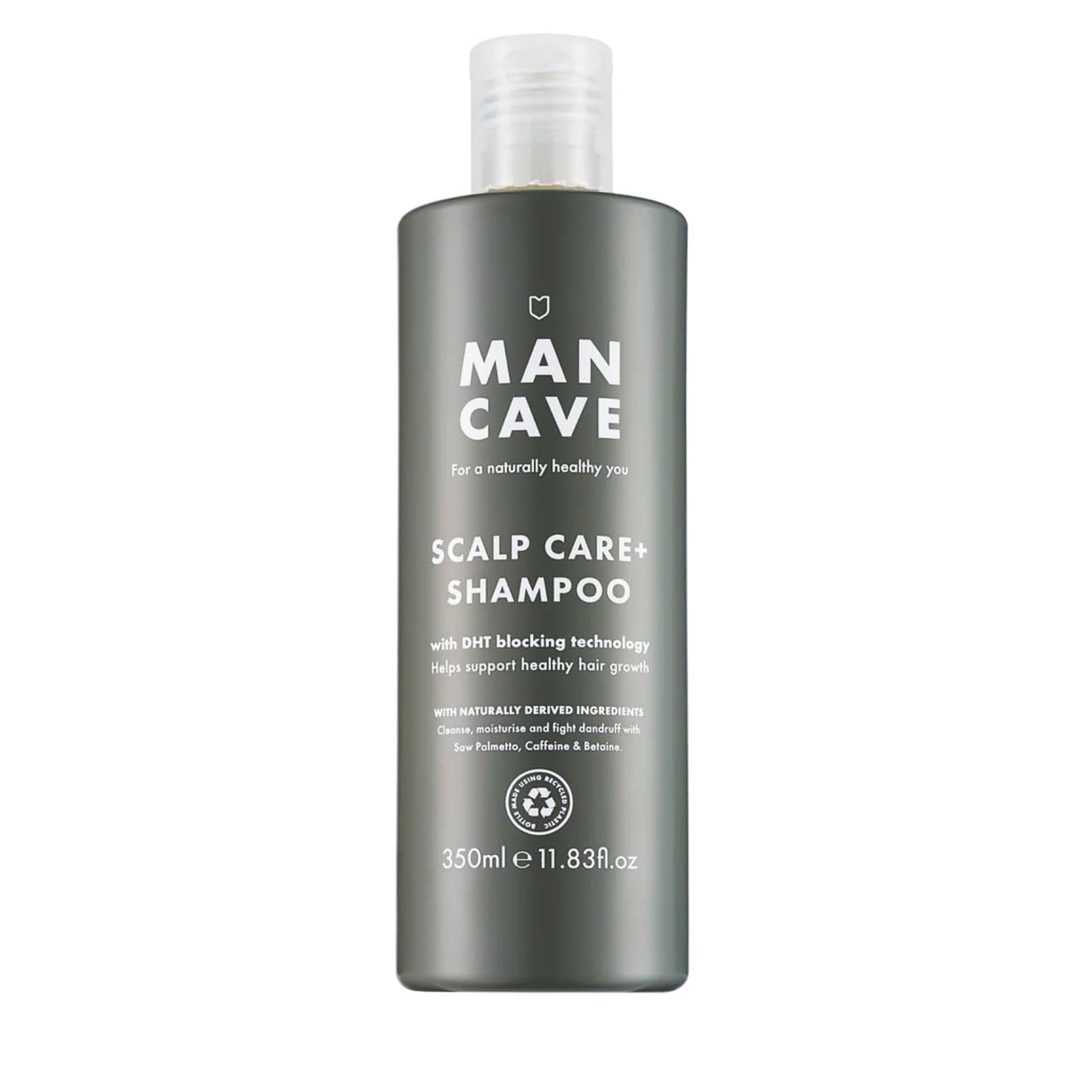 - ManCave Scalp Care Shampoo for Men | DHT Blocker Encourages Hair Growth -