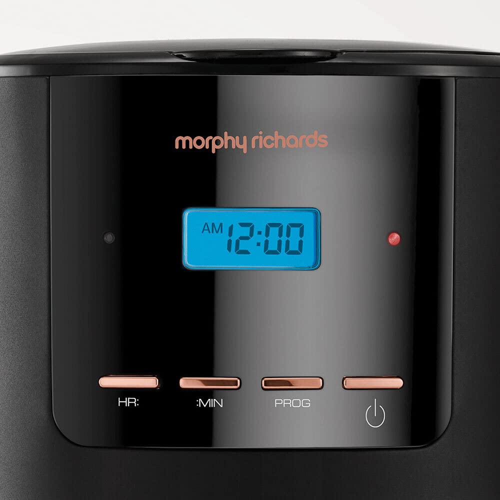 - Morphy Richards Accents Pour Over Filter Coffee Maker | Programmable Timer | Digital Display -